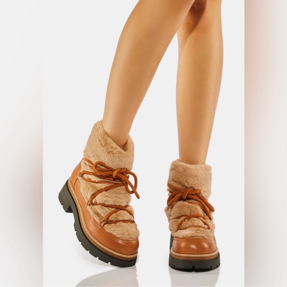 Free People Polar Queen faux Fur Boots
